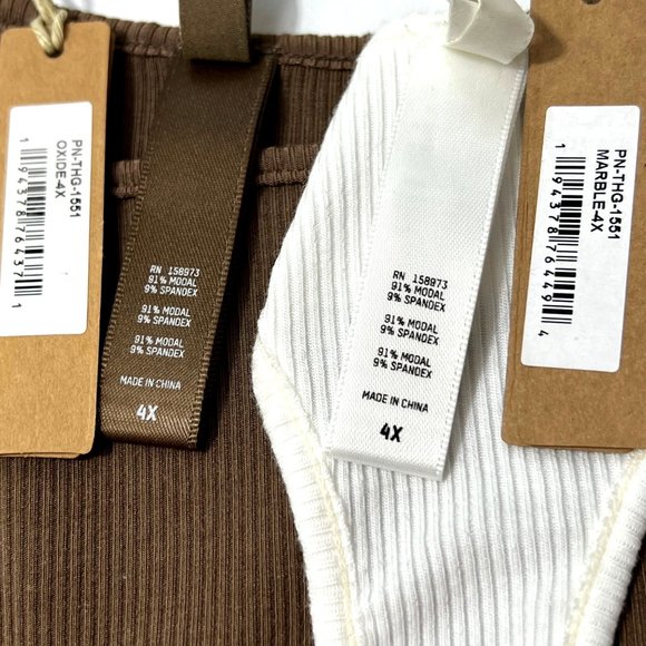 SKIMS Soft Lounge Cut Out Thong Lot of‎ 2 Marble Oxide Modal Blend 4X - Picture 11 of 15